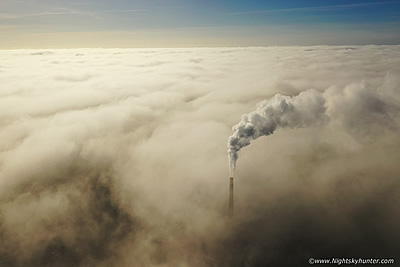 Cookstown Aerial Fog Inversion Scenes - October 18th 2022